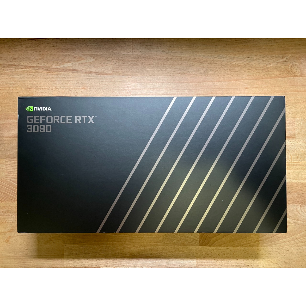 NVIDIA RTX 3090 Founder's Edition 創始版 紙盒 電源線