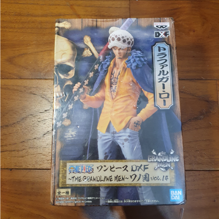 日版 金證 海賊王 DXF THE GRANDLINE MEN 和之國 vol.14 托拉法爾加·羅 景品公仔