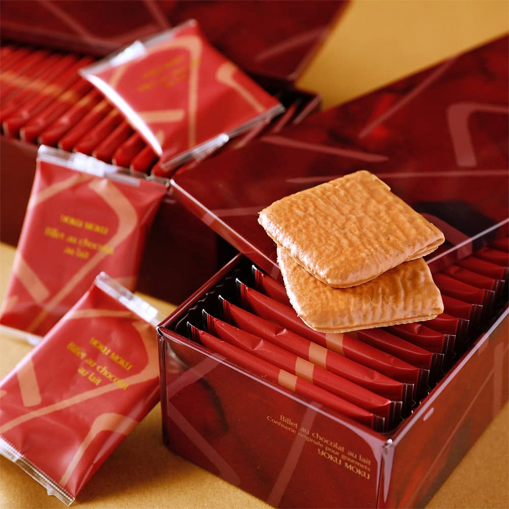 🌸預購🌸 日本YOKUMOKU巧克力裹摺疊餅乾