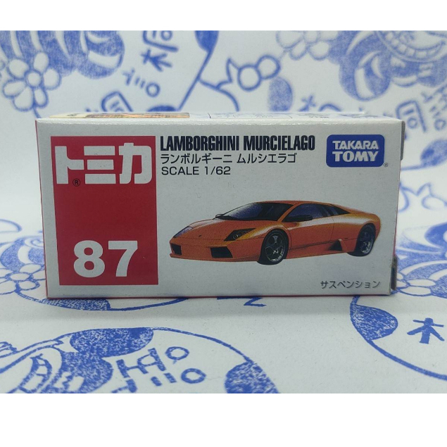 (現貨) Tomica 87 Lamborghini Murcielago 橘牛 大牛