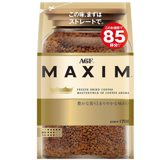 [現貨] AGF 170g Maxim 箴言金咖啡 (效期2025/10月) 補充包