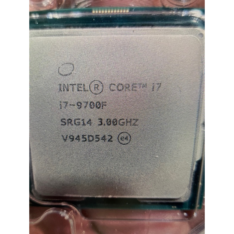 賣8-9代板用的1151腳位i7-9700F的CPU(i7-8700、i7-9700參考）