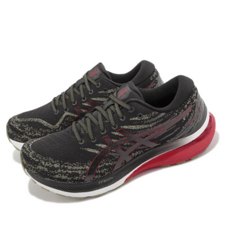 ASICS  GEL-Kayano 29 2E 男鞋 慢跑鞋 黑紅 寬楦 1011B470-006【S.E運動】