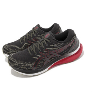 ASICS GEL-Kayano 29 2E 男鞋 慢跑鞋 黑紅 寬楦 1011B470-006【S.E運動】