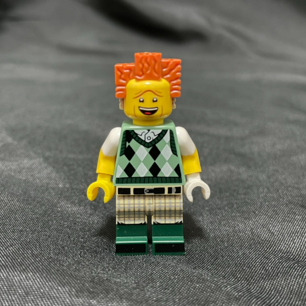 DW賣場 中古 人偶 LEGO 樂高 71023 12號 穿高爾夫球裝的總裁 (缺球桿)