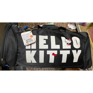 凱蒂貓背包旅行袋黑色