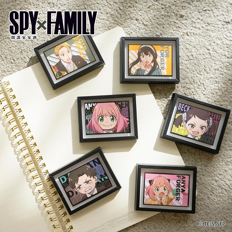 快閃店限定 安妮亞 磁鐵相框 現貨 Spy family間諜家家酒 快閃店 周邊 代購 快速出貨 spy family