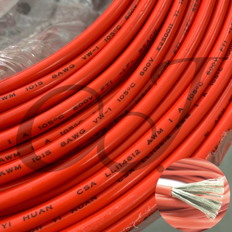 CJ MIT 8AWG 20AWG AWG 電瓶線 多芯線 電線 鋰電池線 電子線 台製 600V