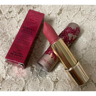 九成新 專櫃正品lancome 蘭蔻絕對完美柔霧唇膏#274 情人節限定版 KILLING ME SOFTLY溫柔沉溺