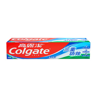 Colgate 高露潔 三重功效牙膏(清涼薄荷) 160g 含氟牙膏 牙膏 薄荷牙膏 牙齒清潔