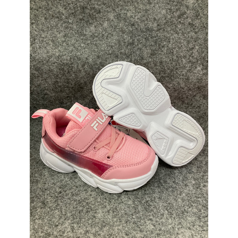 麻糬鞋屋👟-FILA女童款電燈輕量運動跑鞋（福利品）特價690元