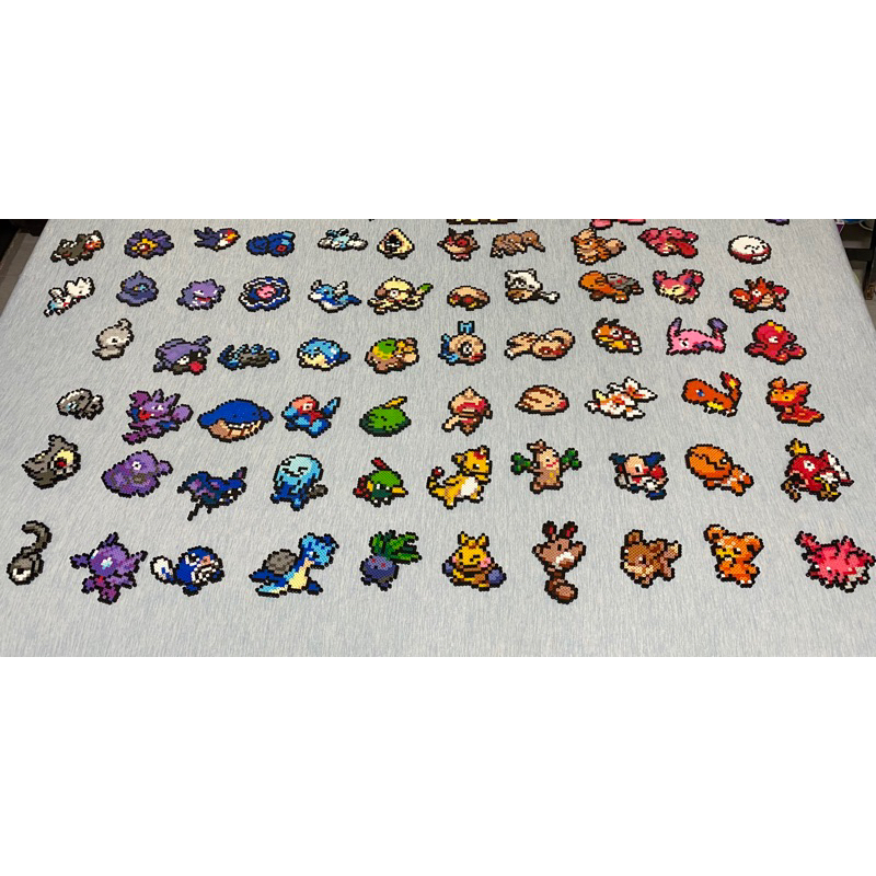 現貨/神奇寶貝手工拼豆Pokémon