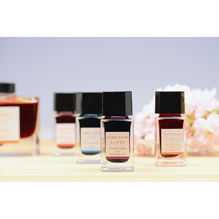 《現貨》日本Pilot 百樂 色彩雫墨水 iroshizuku mini 鋼筆墨水15ml 小瓶 24色