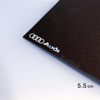 Audi quattro 壁虎 金屬貼｜現貨 5.5cm 奧迪車窗貼 內裝 外裝 車標 反光貼 裝飾貼紙 門碗貼 後視鏡