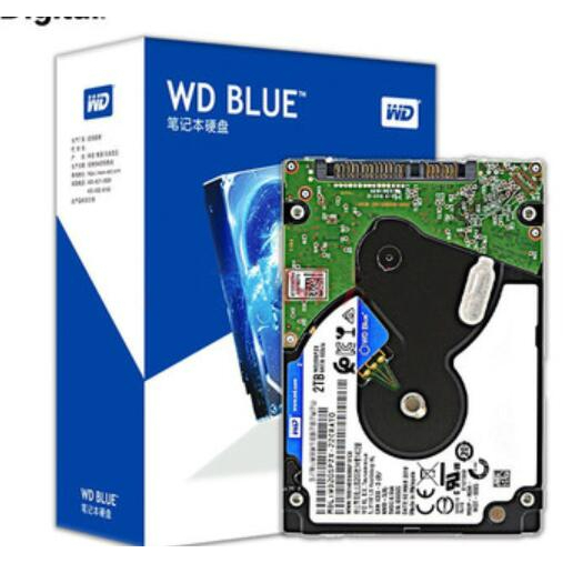 WD 威騰 2TB 2.5" 128MB 5400轉7mm SATAIII (WD20SPZX)