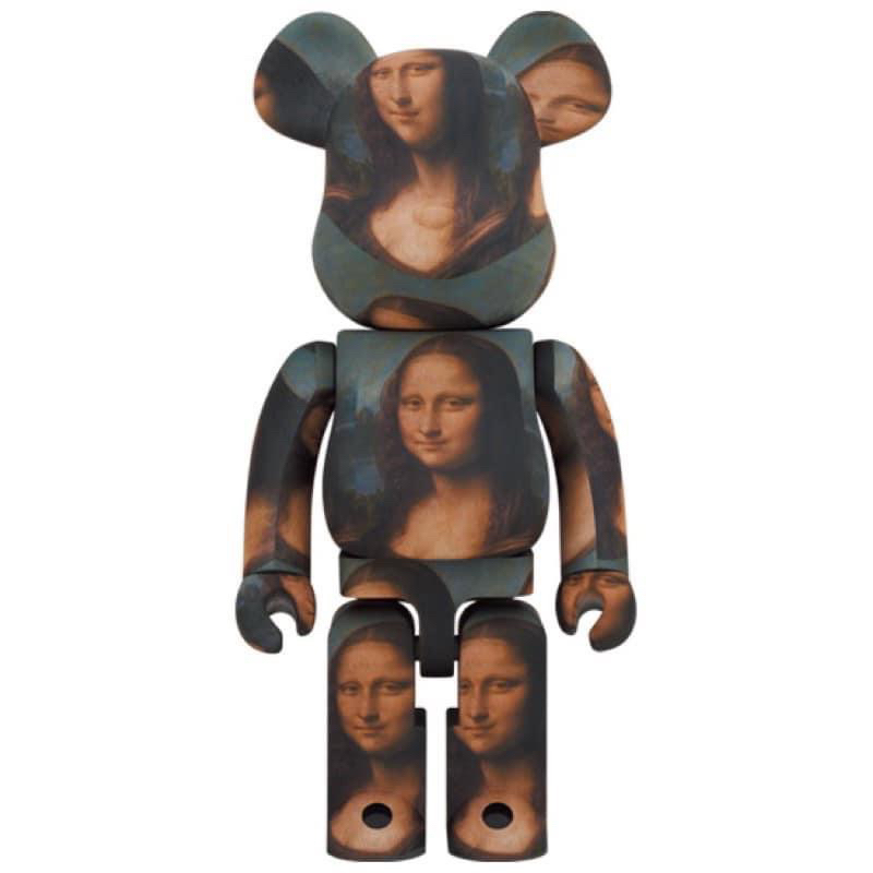 BLS • BE@RBRICK 蒙娜麗莎 1000% MONA LISA 達文西 羅浮宮 庫柏力克熊 BEARBRICK