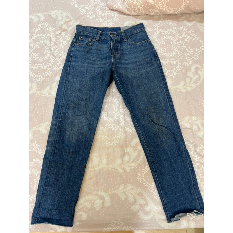 Levi’s LVC 女 牛仔褲 W26 長褲 505 0217 赤耳 大E 近全新 Levis