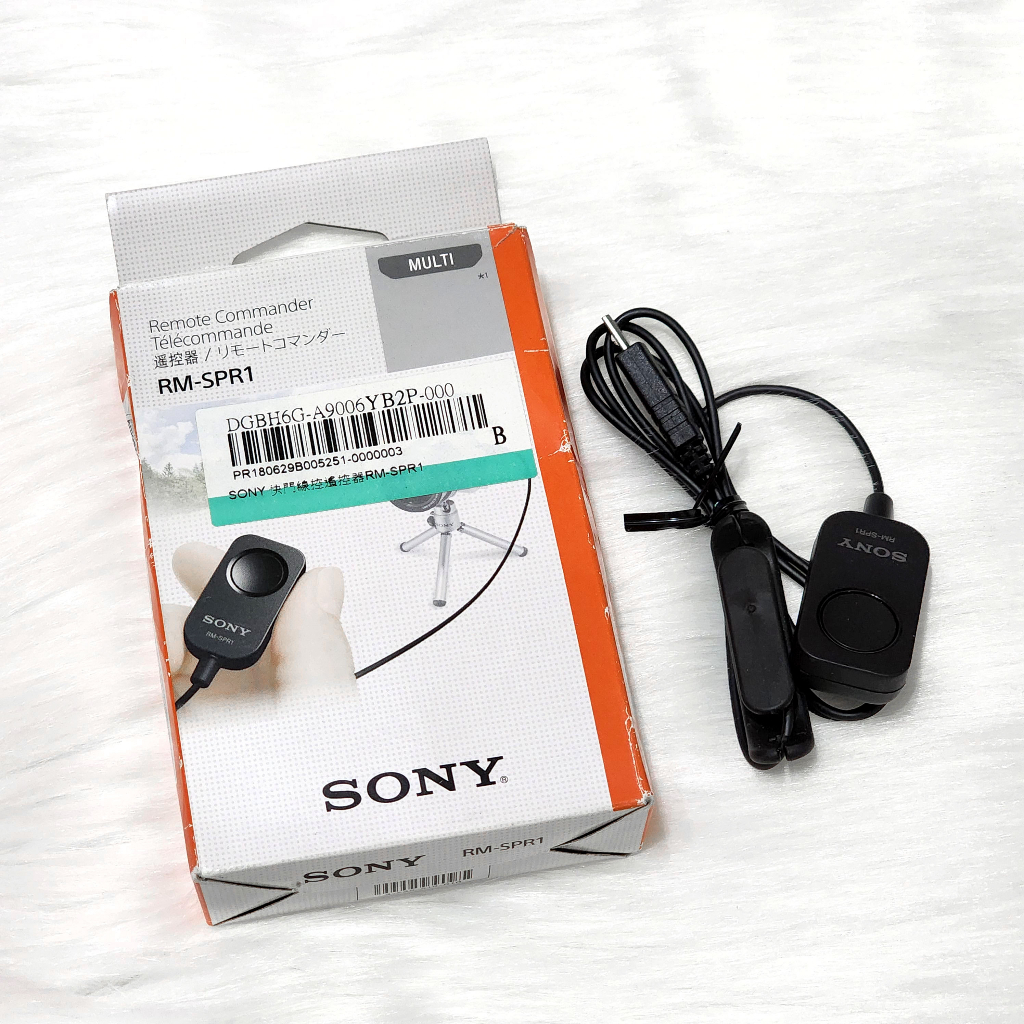 【全新】索尼Sony快門線控遙控器 原廠線控遙控器RM-SPR1