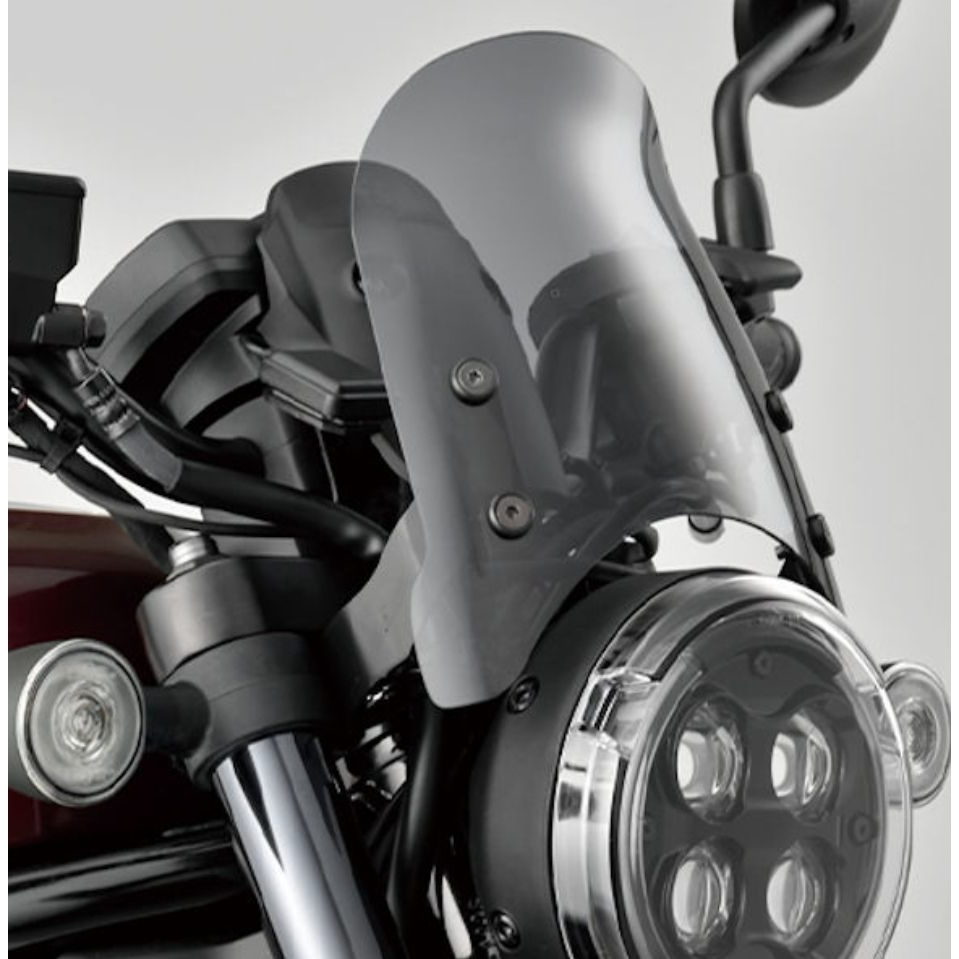 rebel1100風鏡 適用於Honda叛逆者1100改裝加高風鏡 CMX1100配件擋風免運