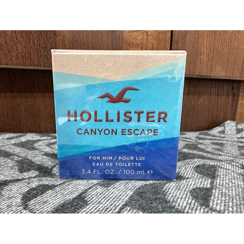 HOLLISTER自由曠野男性淡香水100ml