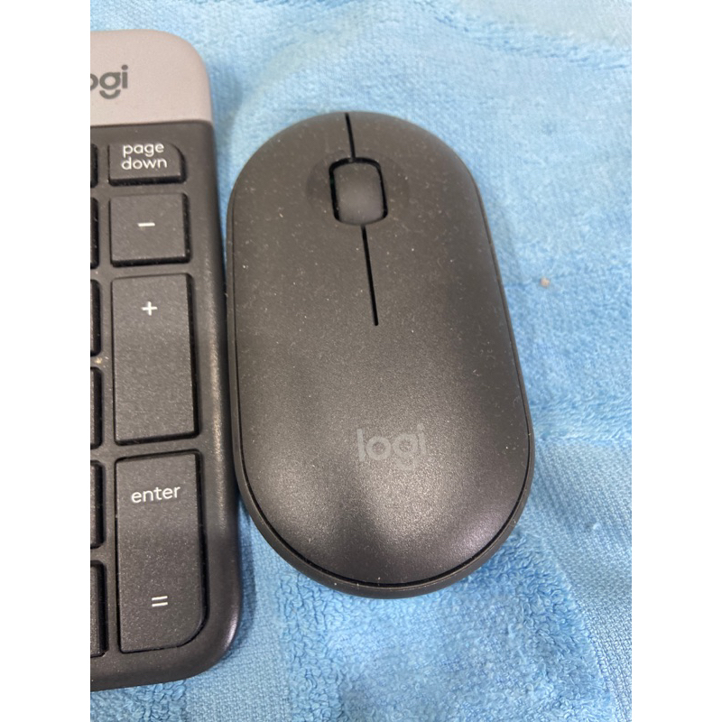 Logitech 羅技 質感簡約 K580+PEBBLE M350 多工藍芽無線鍵盤滑鼠組