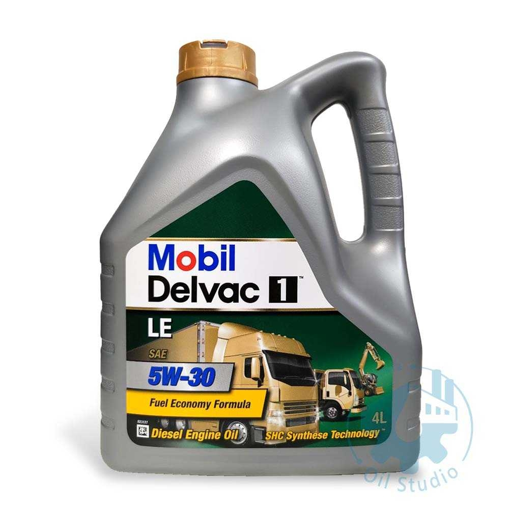 【美機油】MOBIL 1 DELVAC LE 5W30 4L 全合成重負荷柴油機油 CJ-4 DH2 遊覽車 大車