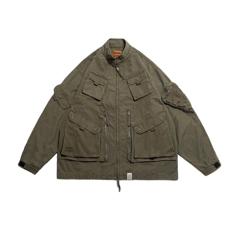 PERSEVERE X AES - STYLE 03 MULTI-POCKET JACKET 聯名 軍綠 S號