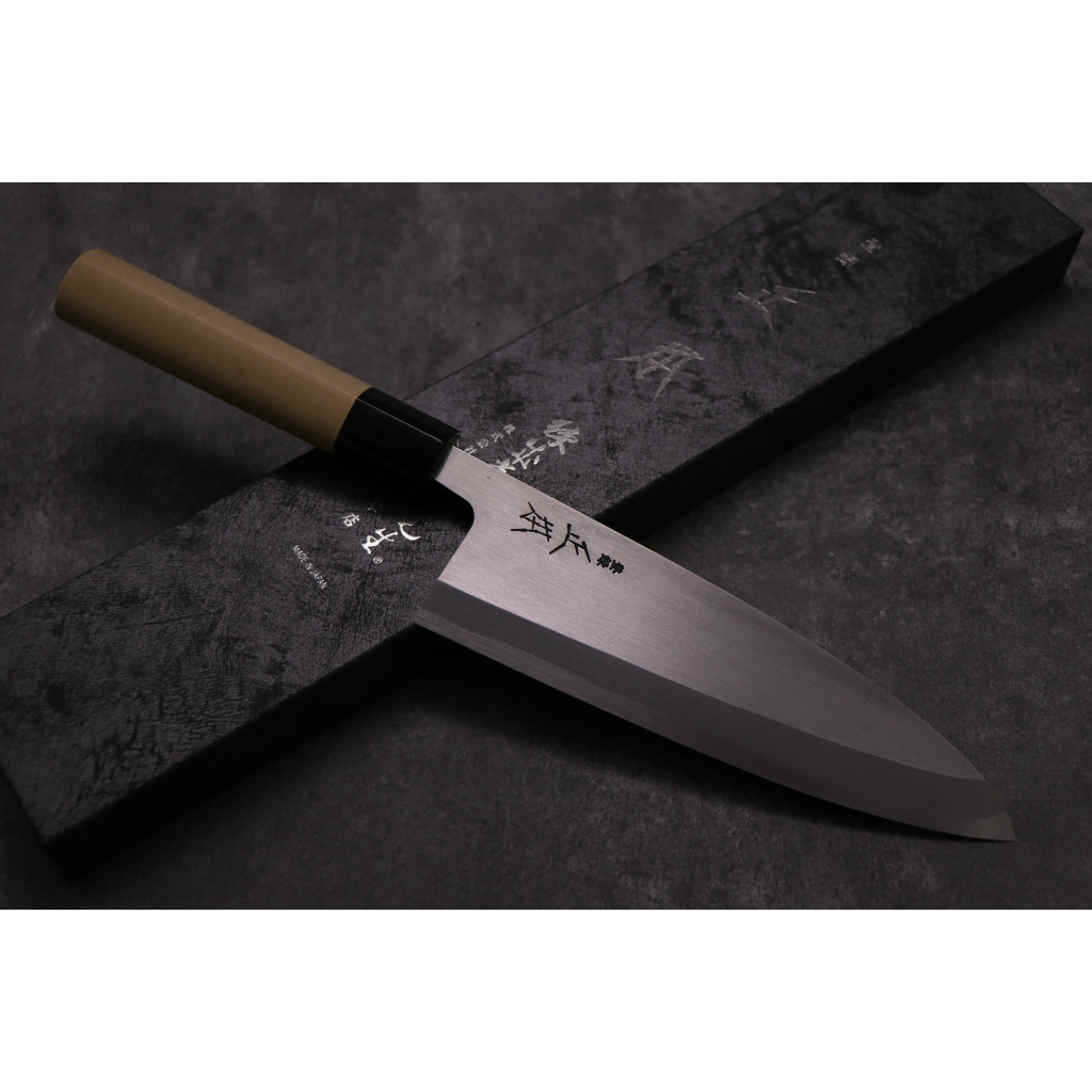 💖正本💖【玉白鋼 霞出刃 18cm】 日本刃物 廚房刀具 八煌刃物