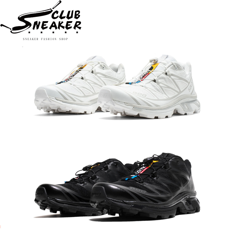 【sneaker_club】Salomon XT-6 ADV 戶外 越野 黑色 白色 迷霧藍 運動鞋 休閒鞋