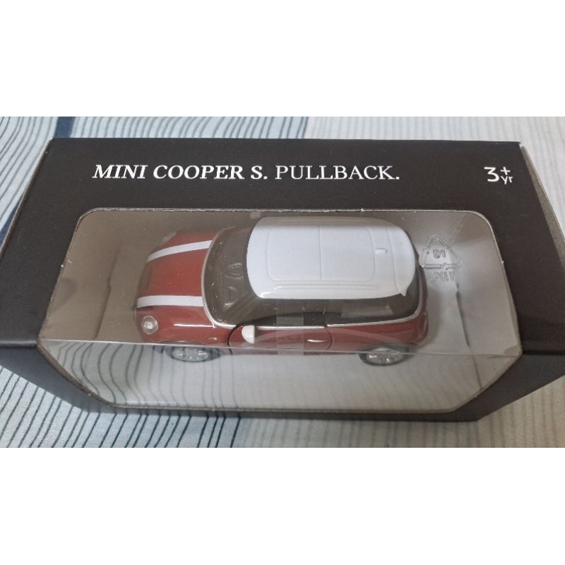 Mini Cooper S. Pullback 玩具 模型車
