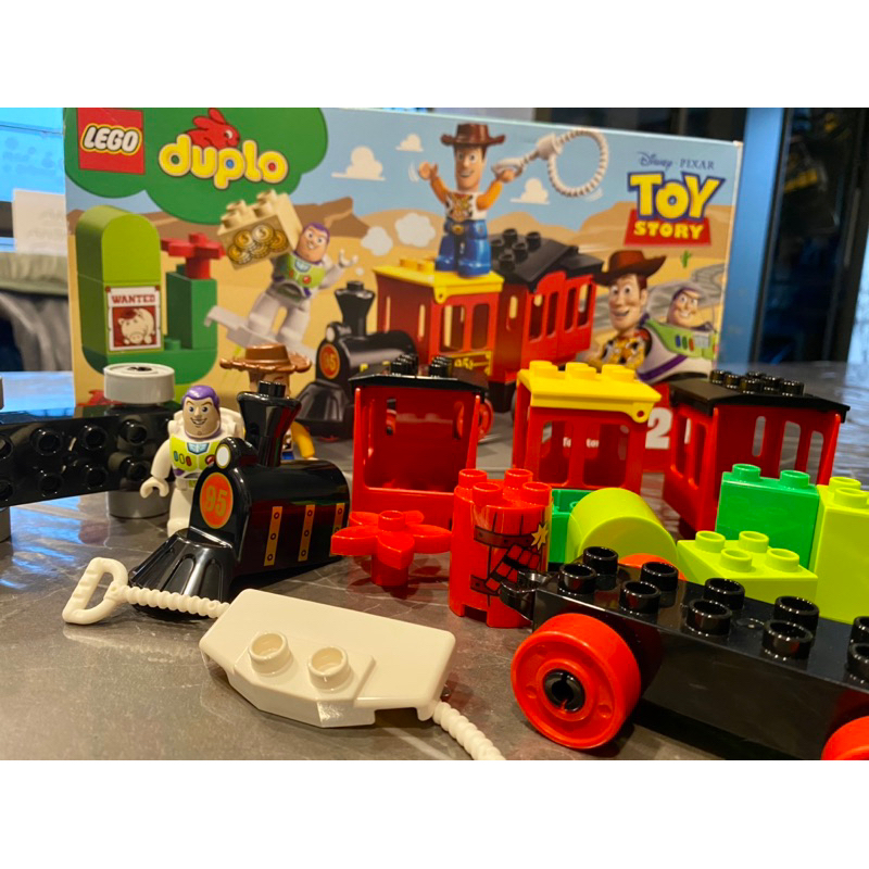 二手-LEGO 樂高 duplo 得寶- 玩具總動員火車 10894