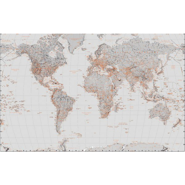 英國進口海報 GN0748(World Map-世界地圖)
