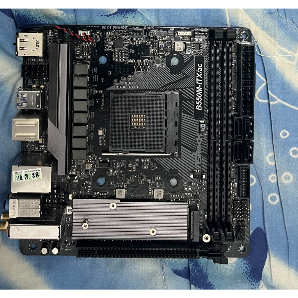 AMD ASRock B550M-ITX/ac