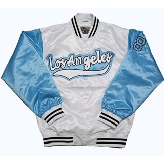 美國 Los Angeles 棒球外套 夾克 嘻哈 饒舌 大尺碼 尺寸M~3XL