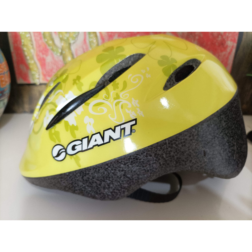 二手童裝用品~Giant捷安特兒童自行車安全帽M號49-55cm