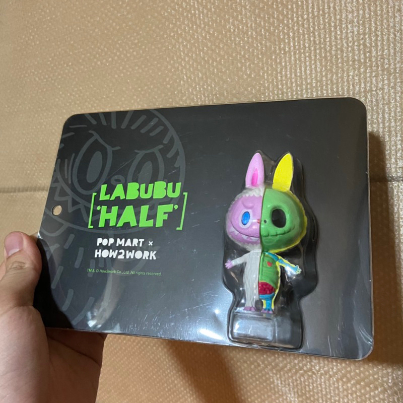 現貨 labubu 半剖 解剖公仔 popmart 半解剖 吊卡 龍家昇 Half 夜光 zimomo 半骨 全新未拆