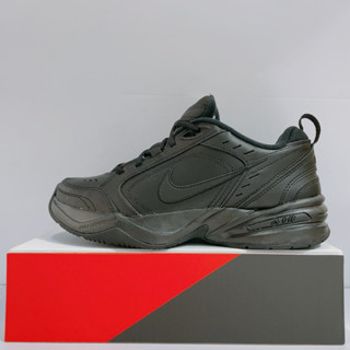 NIKE AIR MONARCH IV 男生 黑色 皮革 氣墊 舒適 老爹鞋 運動 休閒鞋 415445-001