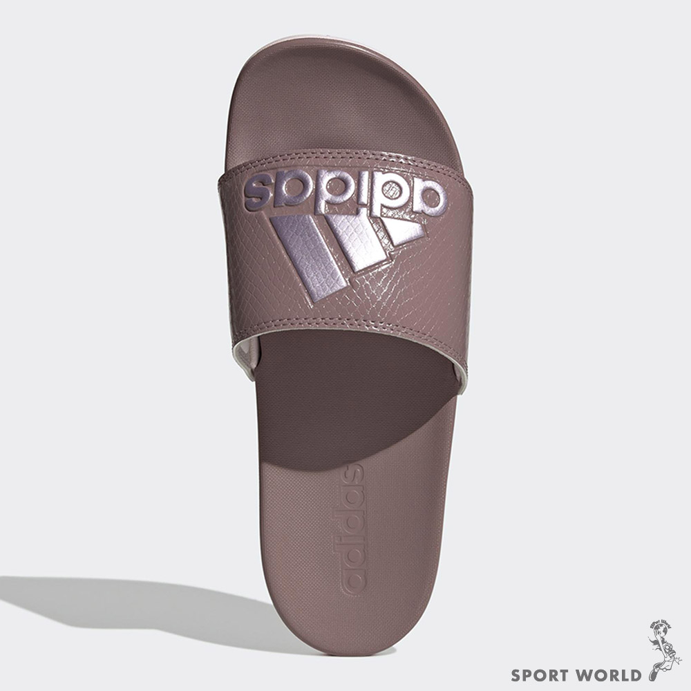 ADIDAS ADILETTE COMFORT 女鞋 拖鞋 休閒 輕量 避震 咖啡 粉 GX4298