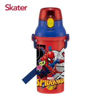 ❤️貝貝媽咪小舖❤️ 原廠正貨 新品Skater銀離子直飲水壺(480ml)蜘蛛人Spidey