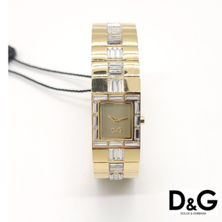 【D&G】金色方形錶