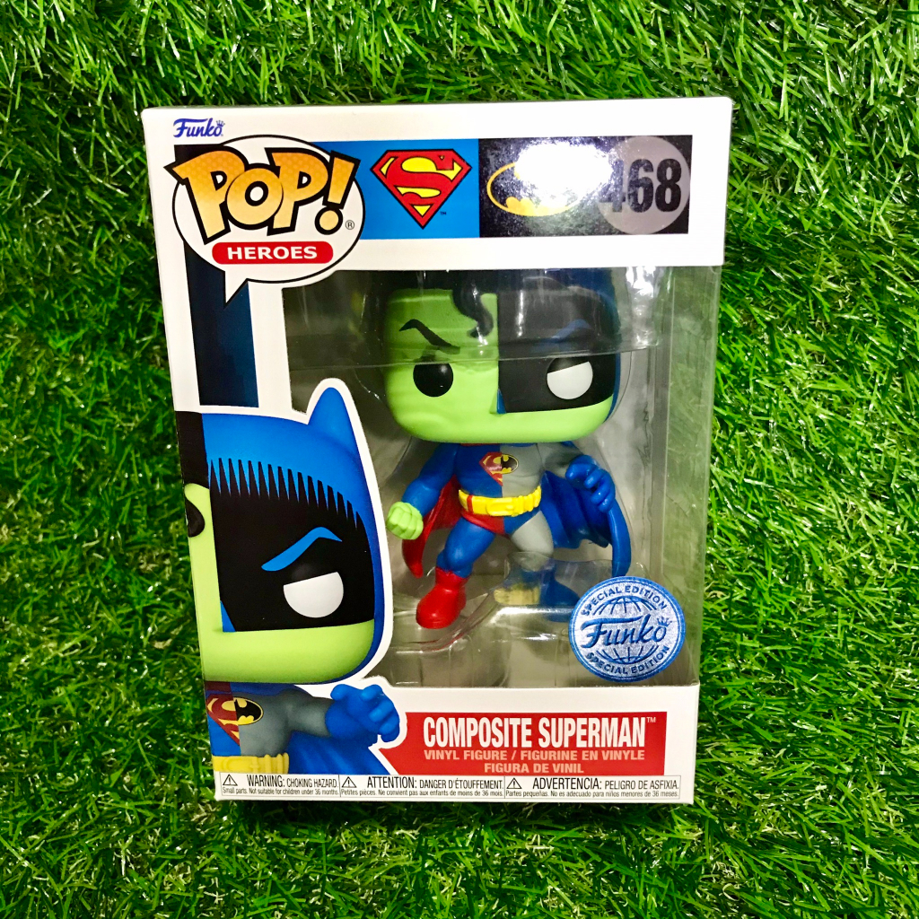 免運 FUNKO POP 超人 蝙蝠俠 合成體 混合體 composite superman 公仔 交換禮物 生日禮物