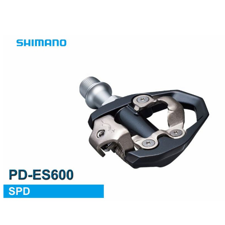 【單車森林】SHIMANO PD-ES600 SPD卡踏 登山車踏板 附SM-SH51扣片