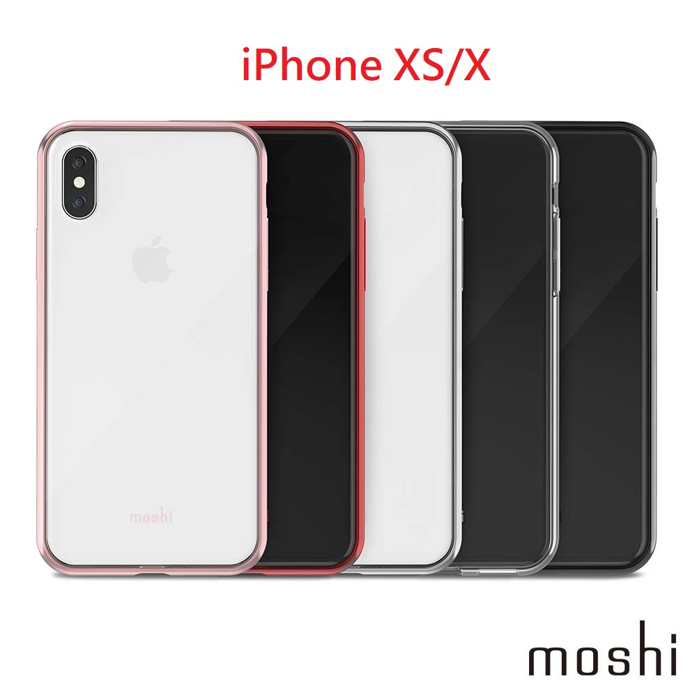 公司貨 Moshi Vitros for iPhone XS/X 超薄透亮保護背殼 全包覆 手機殼 保護殼 防摔殼 抗刮