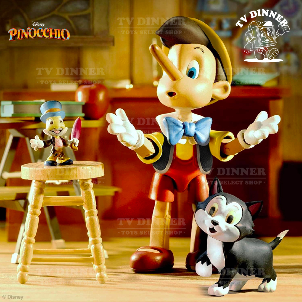 【預購】Disney Pinocchio 迪士尼 小木偶 皮諾丘 7吋可動公仔 豪華配件組