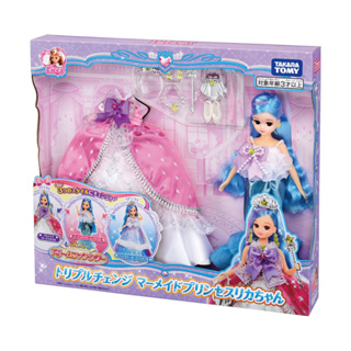 Licca莉卡娃娃 奇幻夢境三變化 美人魚公主變裝莉卡 ToysRUs玩具反斗城