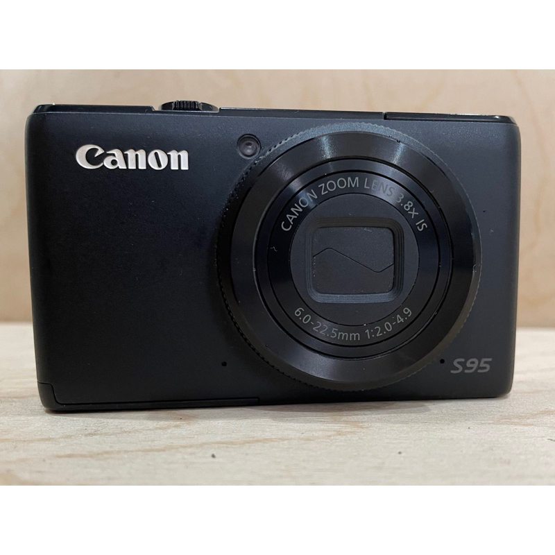 佳能 Canon powershot S95 數位相機CCD感光 含電池 充電器 無記憶卡