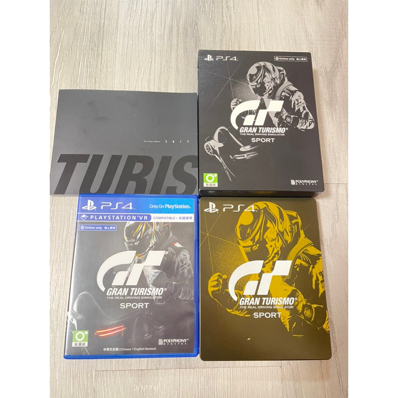 二手 PS4 遊戲片 GTS 跑車浪漫旅 競速 GT Sport 中文版 限定版 鐵盒版