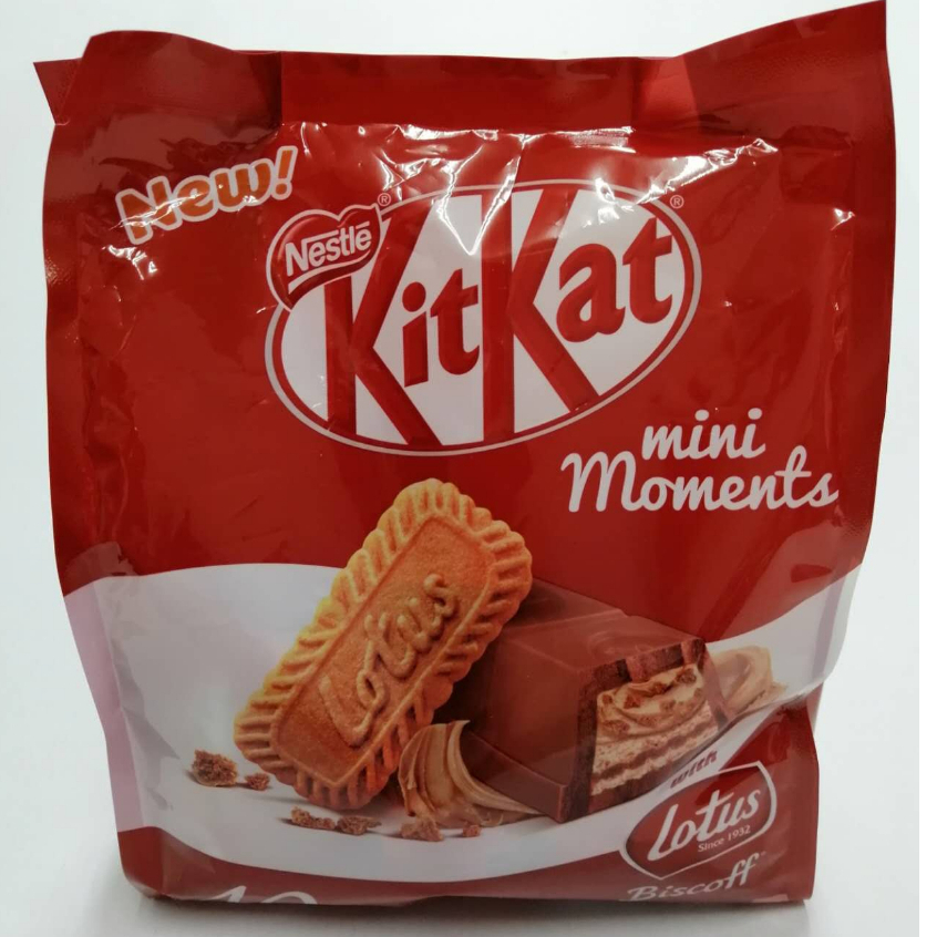 停產【Nestle】雀巢 KitKat蓮花脆餅巧克力1袋  17.5g X 40條  COSTCO代購