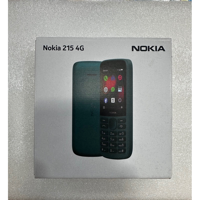 (尾牙贈品 便宜賣）Nokia 215 4G 老人機 直立式手機 無相機手機 軍人機 科學園區手機 免持擴音 雙卡雙待