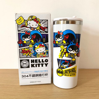 🔥現貨🔥HELLO KITTY X英雄系列首次聯名304不鏽鋼隨行杯 蝙蝠俠款